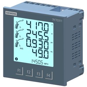 پاورمتر دیجیتال 5 آمپر زیمنس مدل 7kt0311